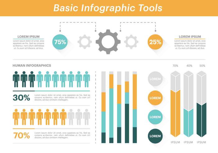 Gratis Vector Infographic Elements