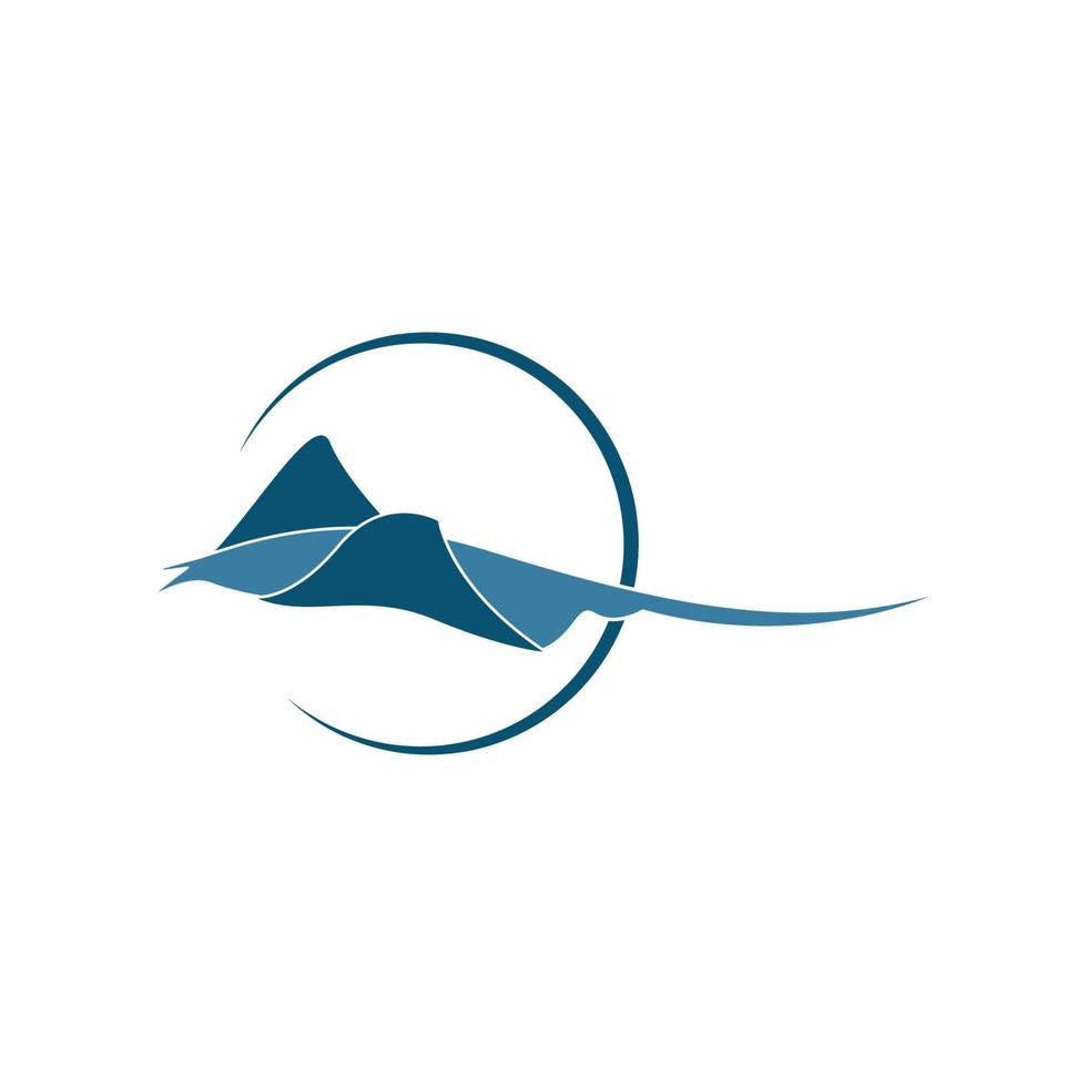 pijlstaartrog logo icoon ontwerp illustratie vector