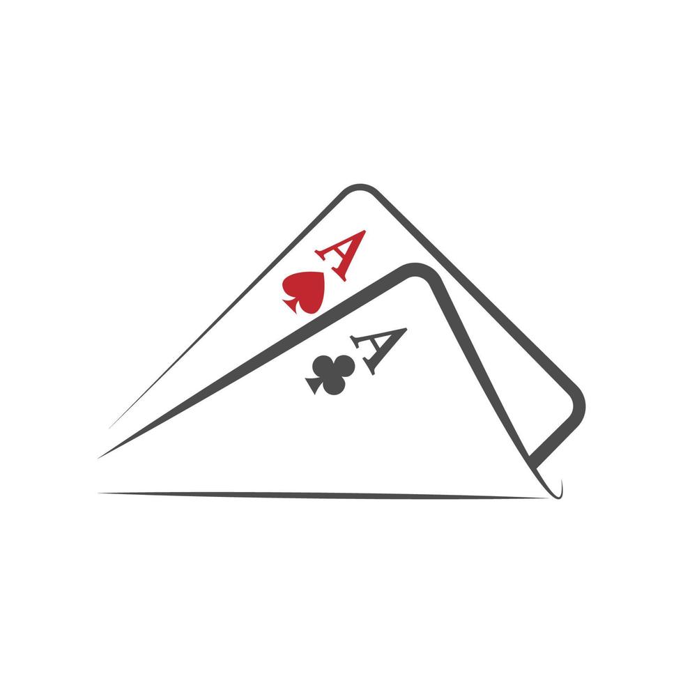het gokken icoon logo illustratie vector