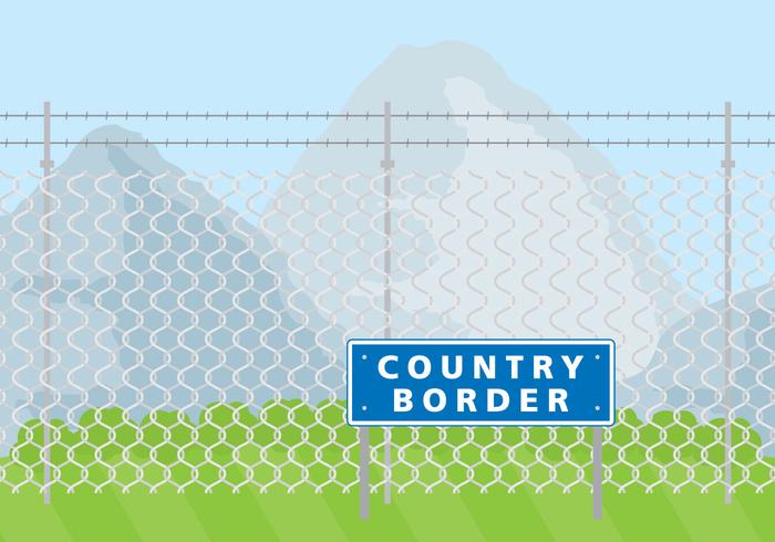 Country Border vector
