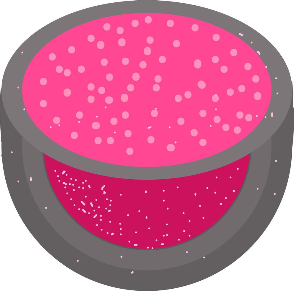 blusher verzinnen, illustratie, vector Aan wit achtergrond.