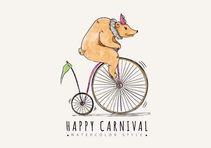 Gratis Carnaval Achtergrond vector