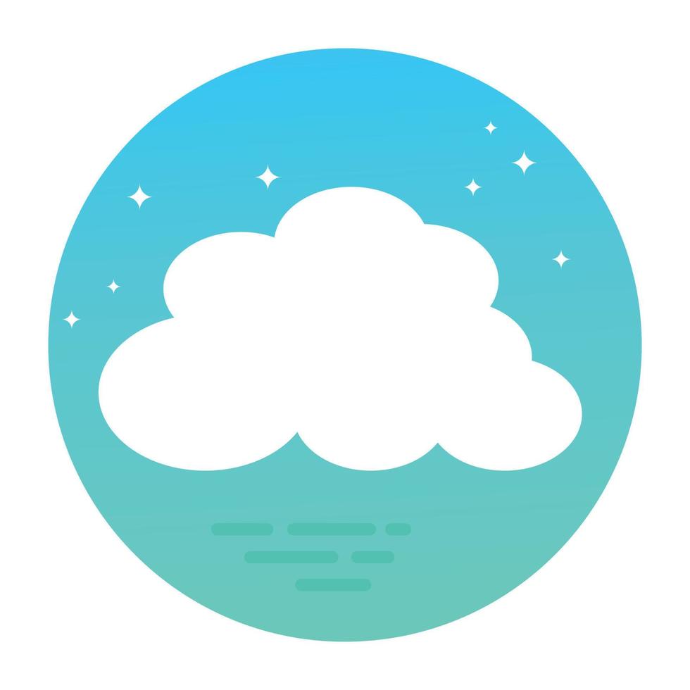 trendy cloudconcepten vector