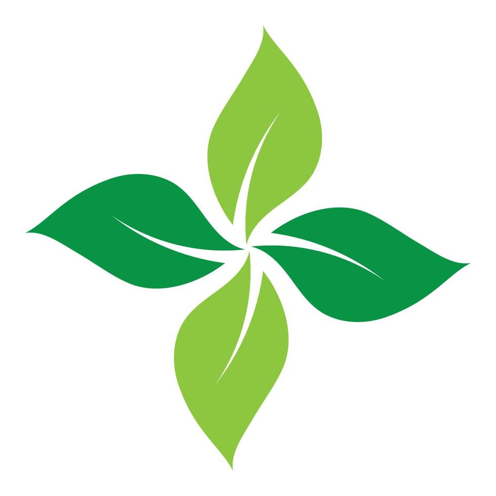 blad groen ornament ontwerp en symbool vector sjabloon