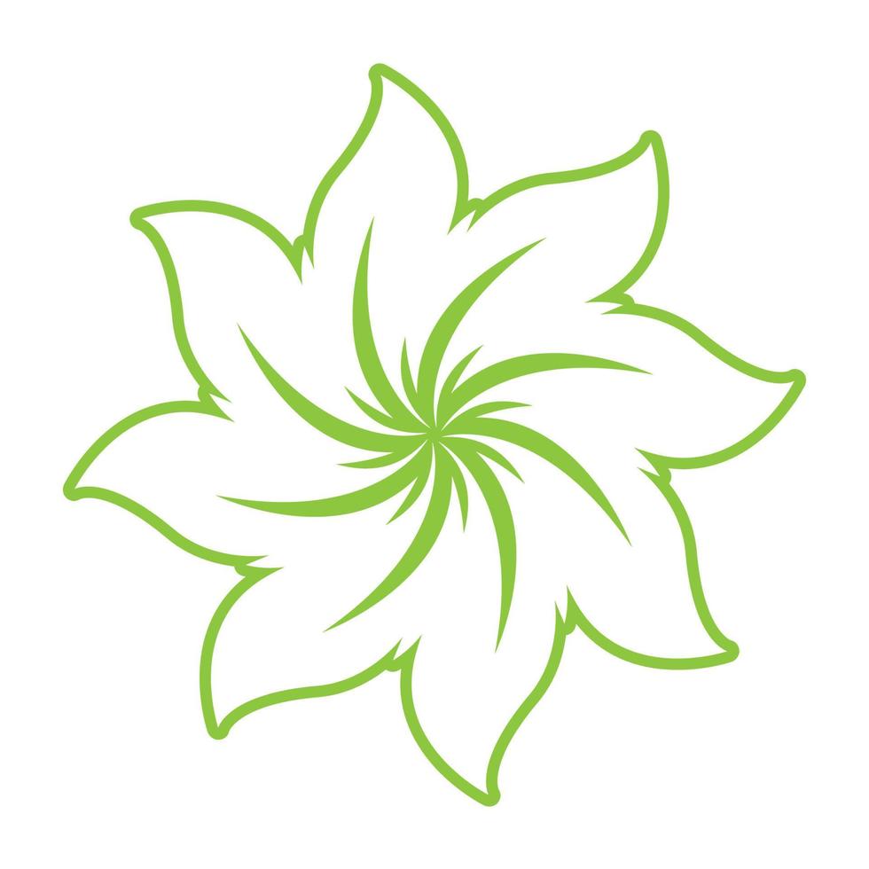 blad groen ornament ontwerp en symbool vector sjabloon