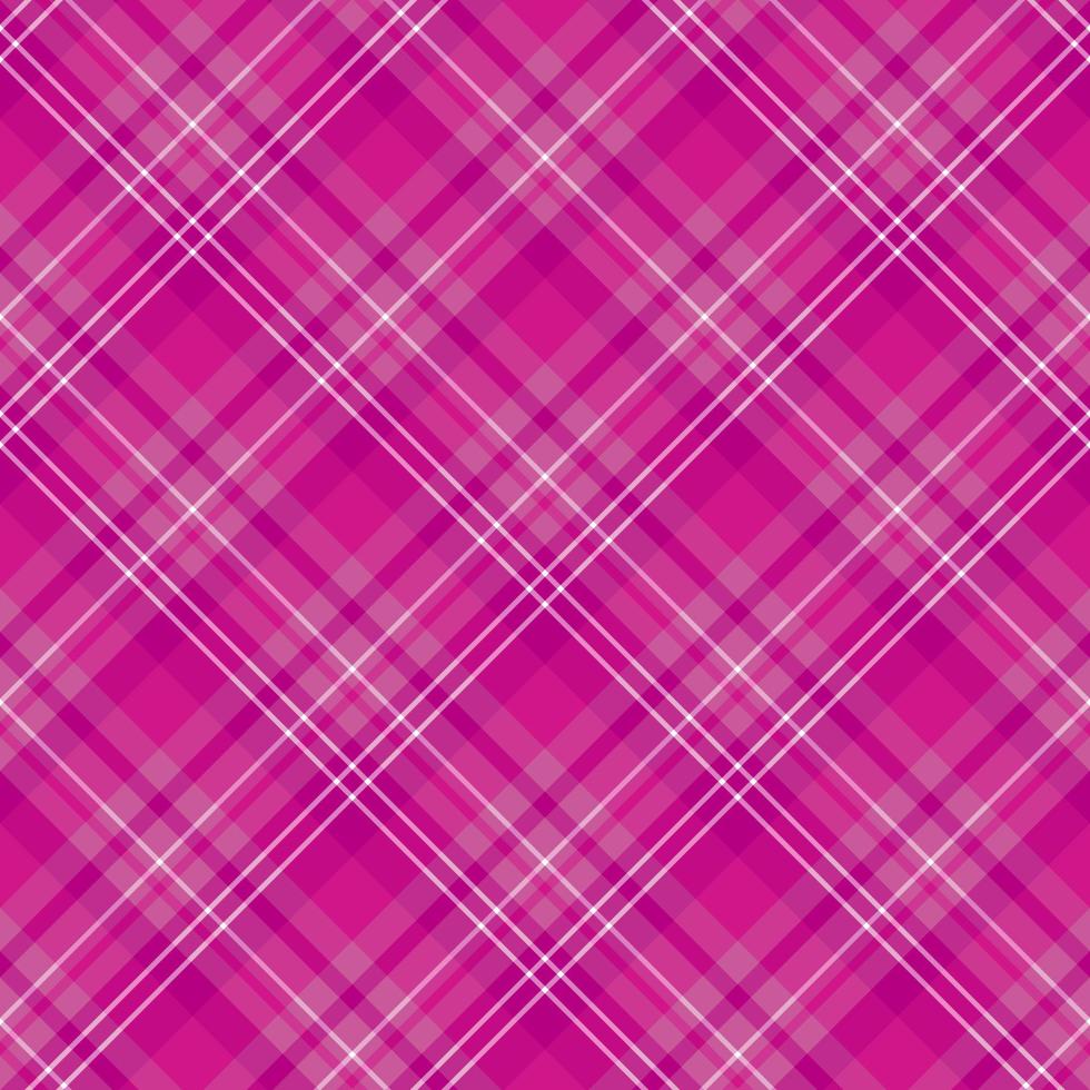 naadloos patroon in positief helder roze, Purper en wit kleuren voor plaid, kleding stof, textiel, kleren, tafelkleed en andere dingen. vector afbeelding. 2