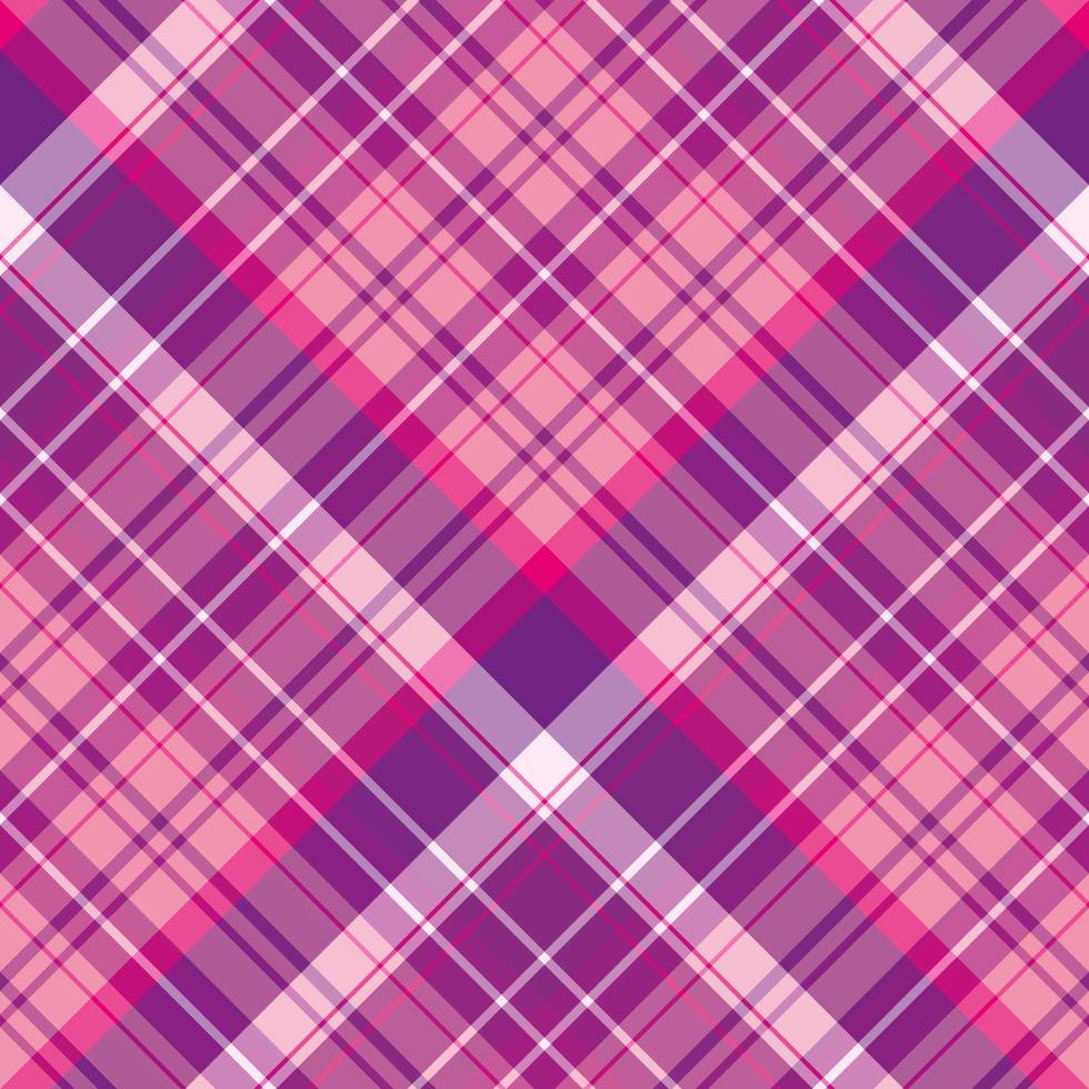 naadloos patroon in positief Purper en roze kleuren voor plaid, kleding stof, textiel, kleren, tafelkleed en andere dingen. vector afbeelding. 2