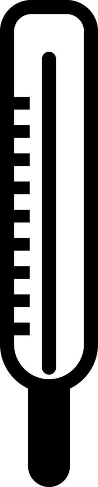 lichaam temperatuur thermometer, illustratie, vector Aan een wit achtergrond