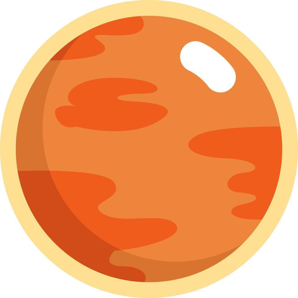 ruimte Pluto, illustratie, vector Aan een wit achtergrond.