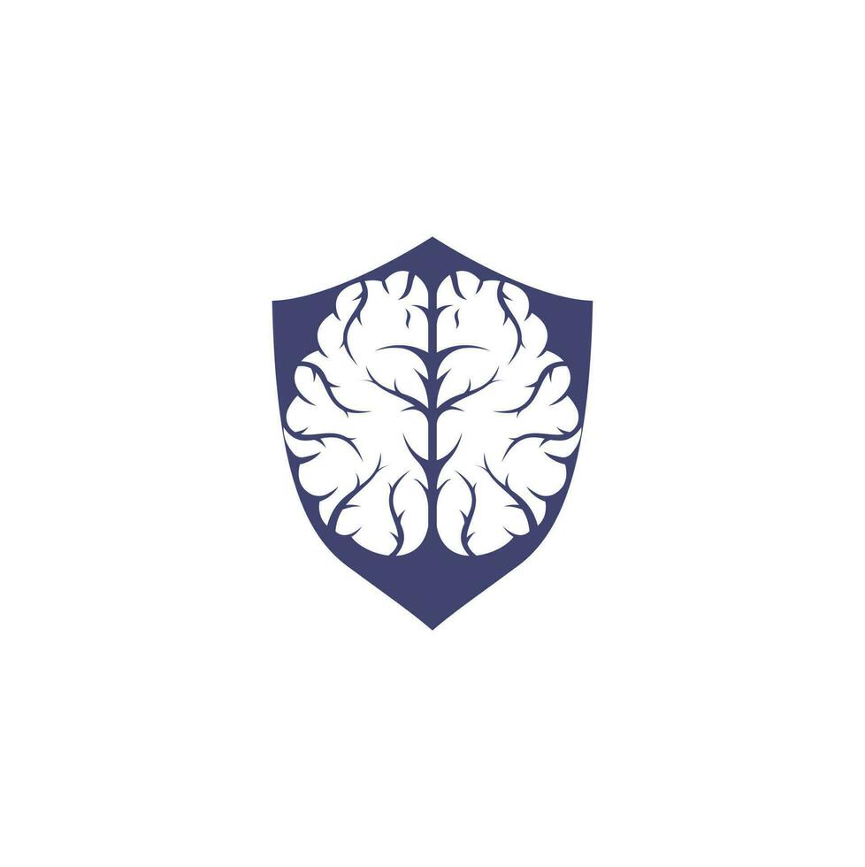 creatief hersenen logo ontwerp. brainstorm macht denken hersenen logotype icoon vector
