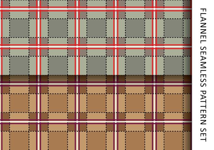 Casual Flanel Pattern vector