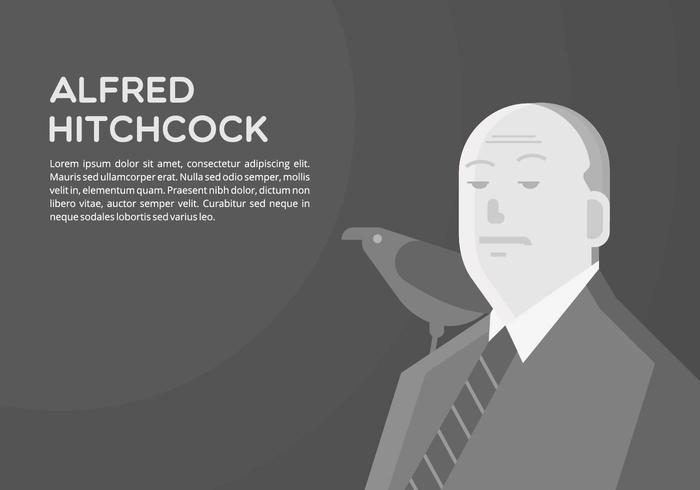 Hitchcock Achtergrond vector