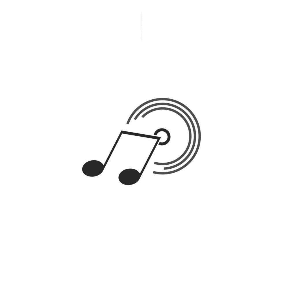 muziek- audio logo vector