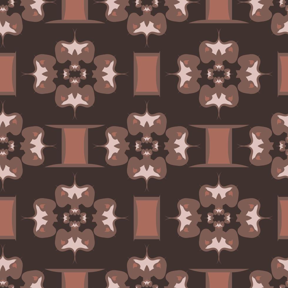 nieuw naadloos abstract patroon met bloemen ornament en hoog kwaliteit illustratie. Tenslotte het is een duur ontwerp vector