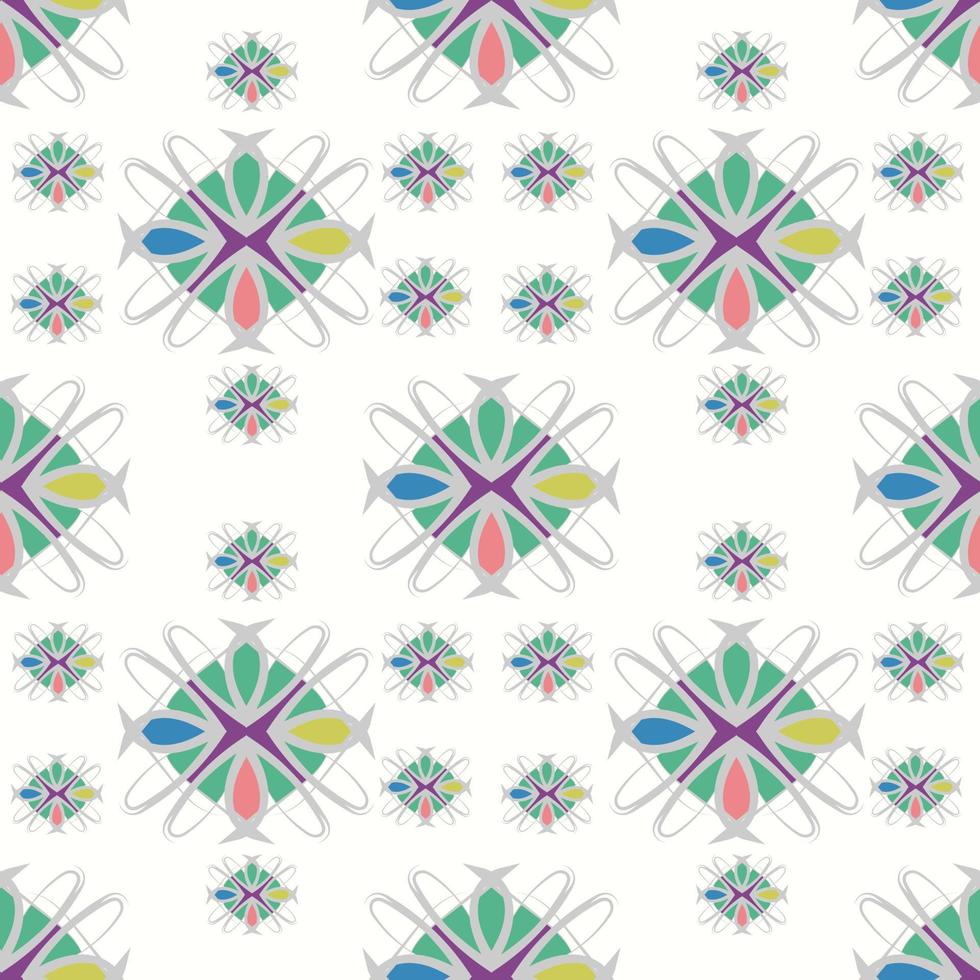 nieuw naadloos abstract patroon met bloemen ornament en hoog kwaliteit illustratie. Tenslotte het is een duur ontwerp vector