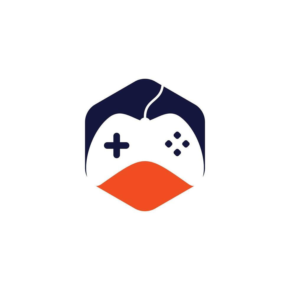 spel logo ontwerp sjabloon. stok spel icoon logo. vector
