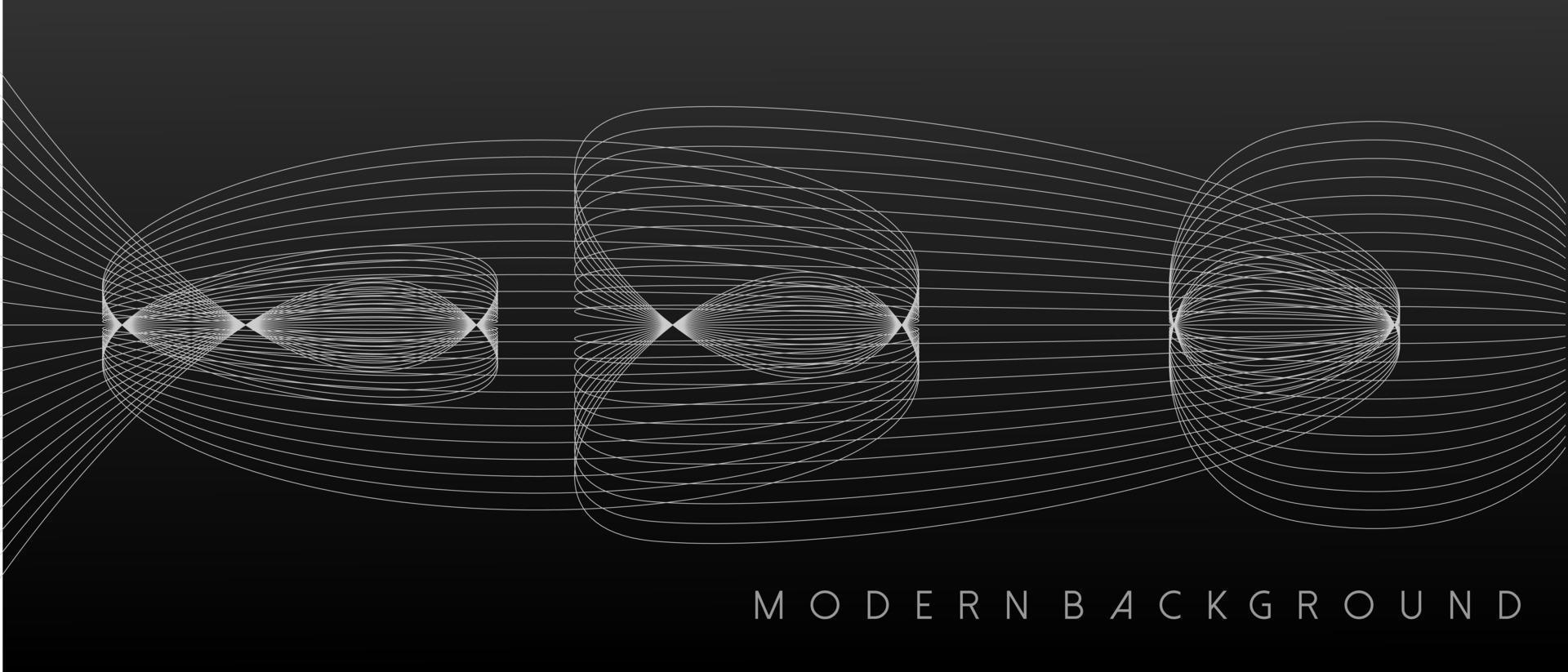 abstract meetkundig lijn achtergrond vector