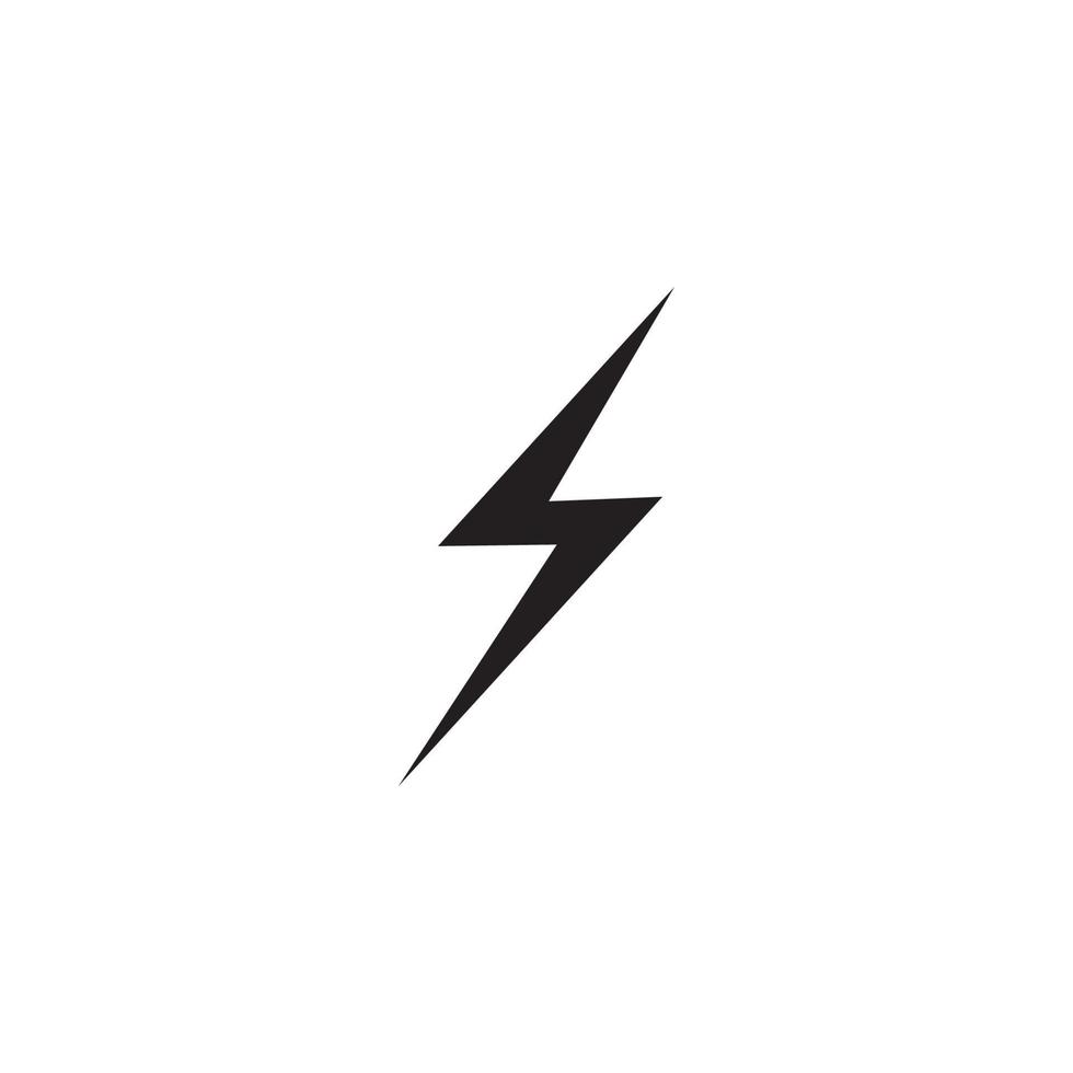 macht verlichting elektrisch icoon logo vector