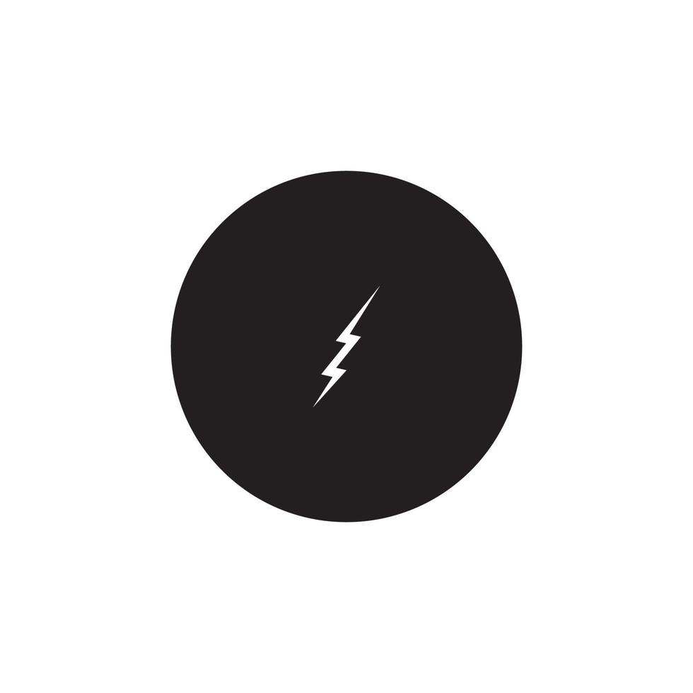 macht verlichting elektrisch icoon logo vector