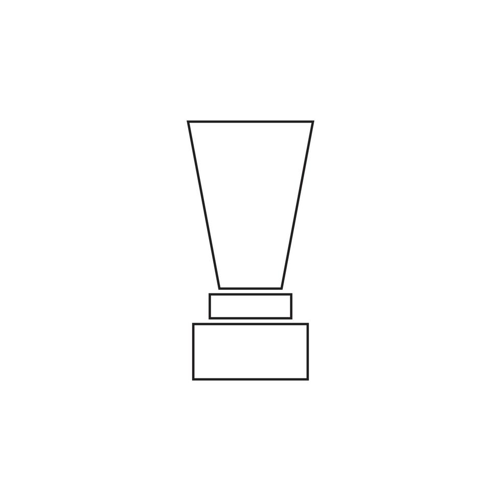 trofee beker vector pictogram