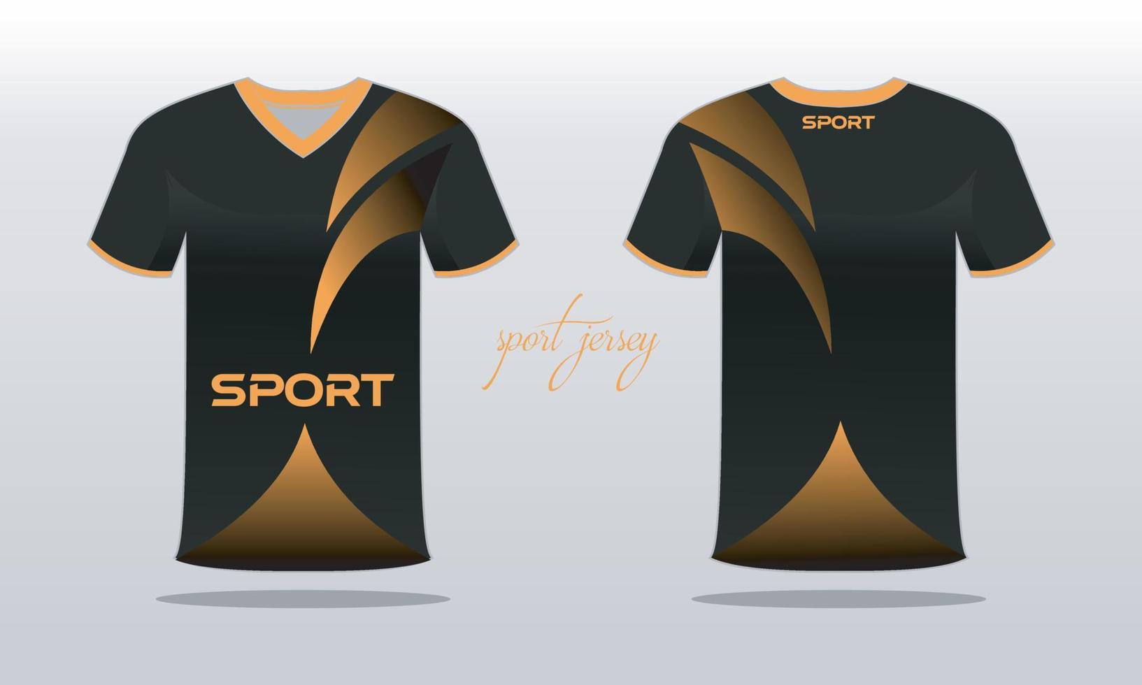 sport- Jersey en t-shirt sjabloon sport- Jersey ontwerp. sport- ontwerp voor Amerikaans voetbal racing gaming vector