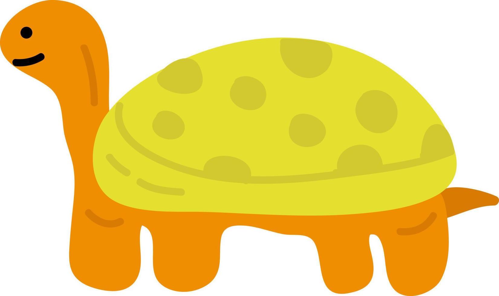 hand- getrokken stijl oceaan schildpad vector