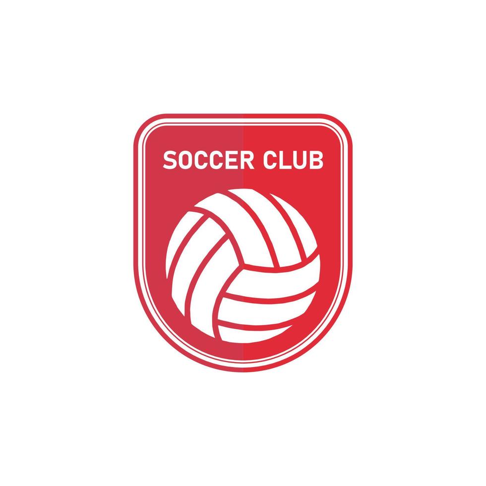 voetbal club team logo vector
