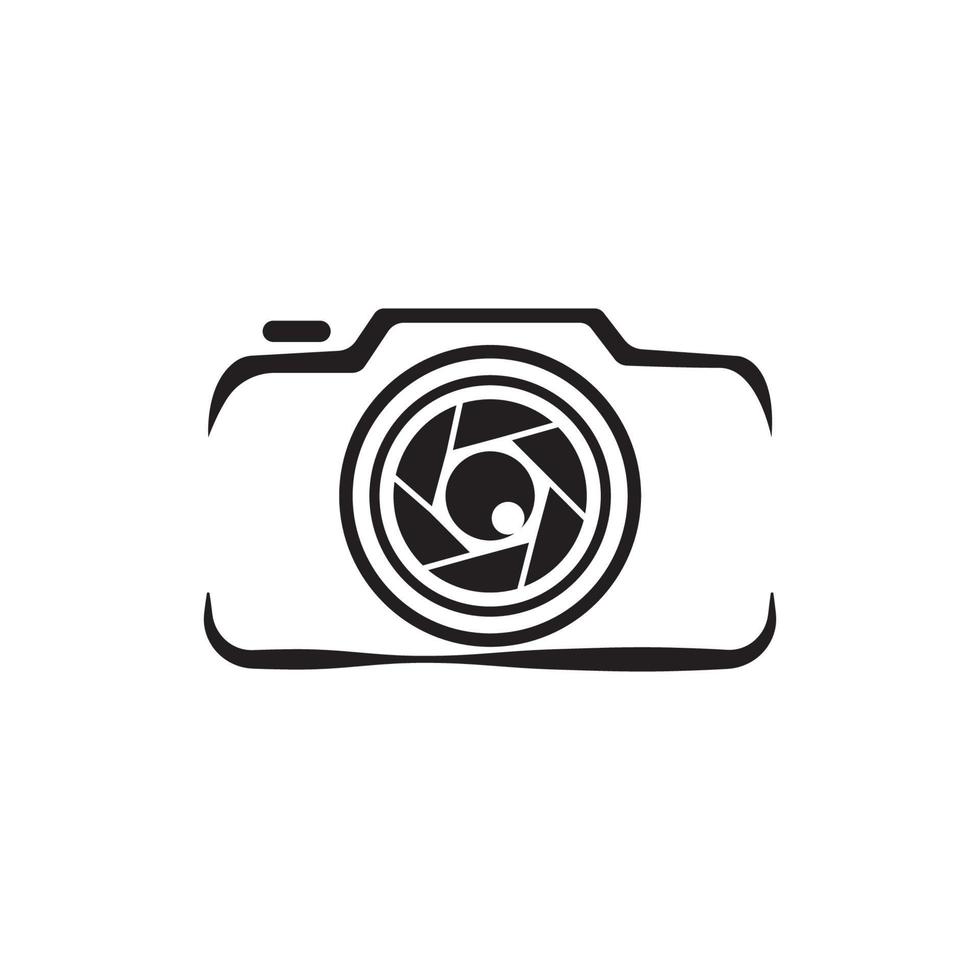 camera icoon logo vector ontwerp