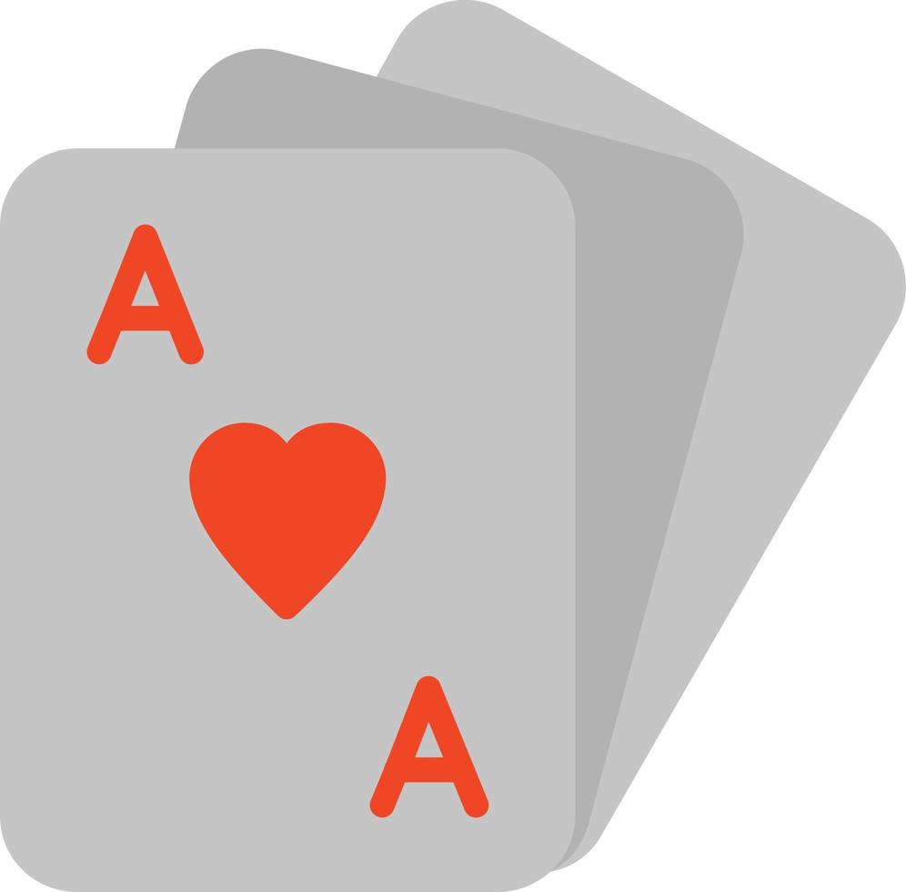 poker spel vlak vlak icoon vector