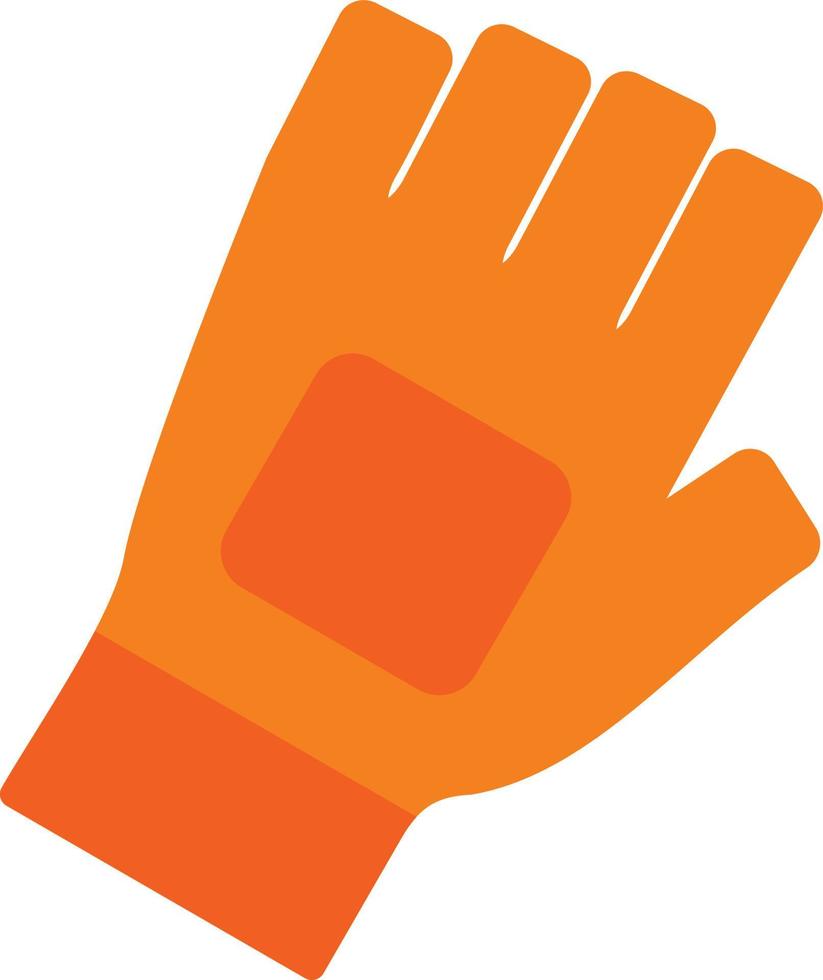 sport- handschoenen vlak icoon vector