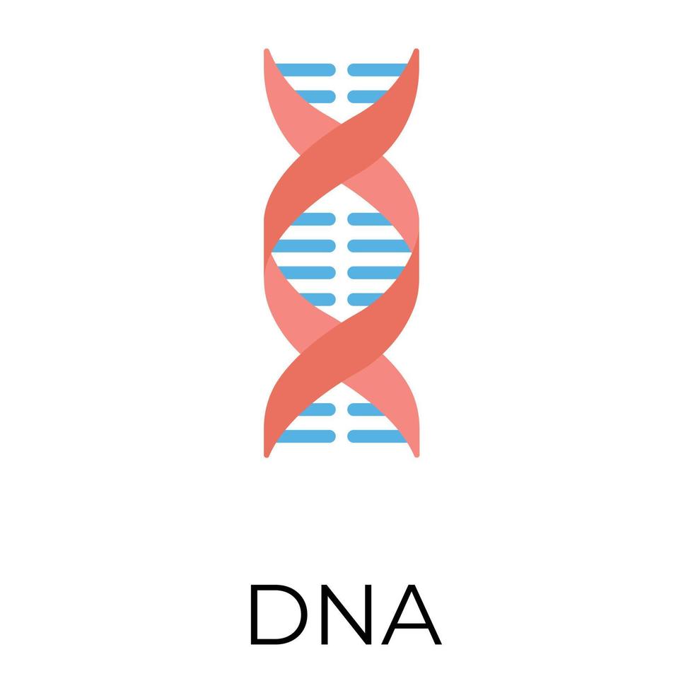 trendy dna-concepten vector