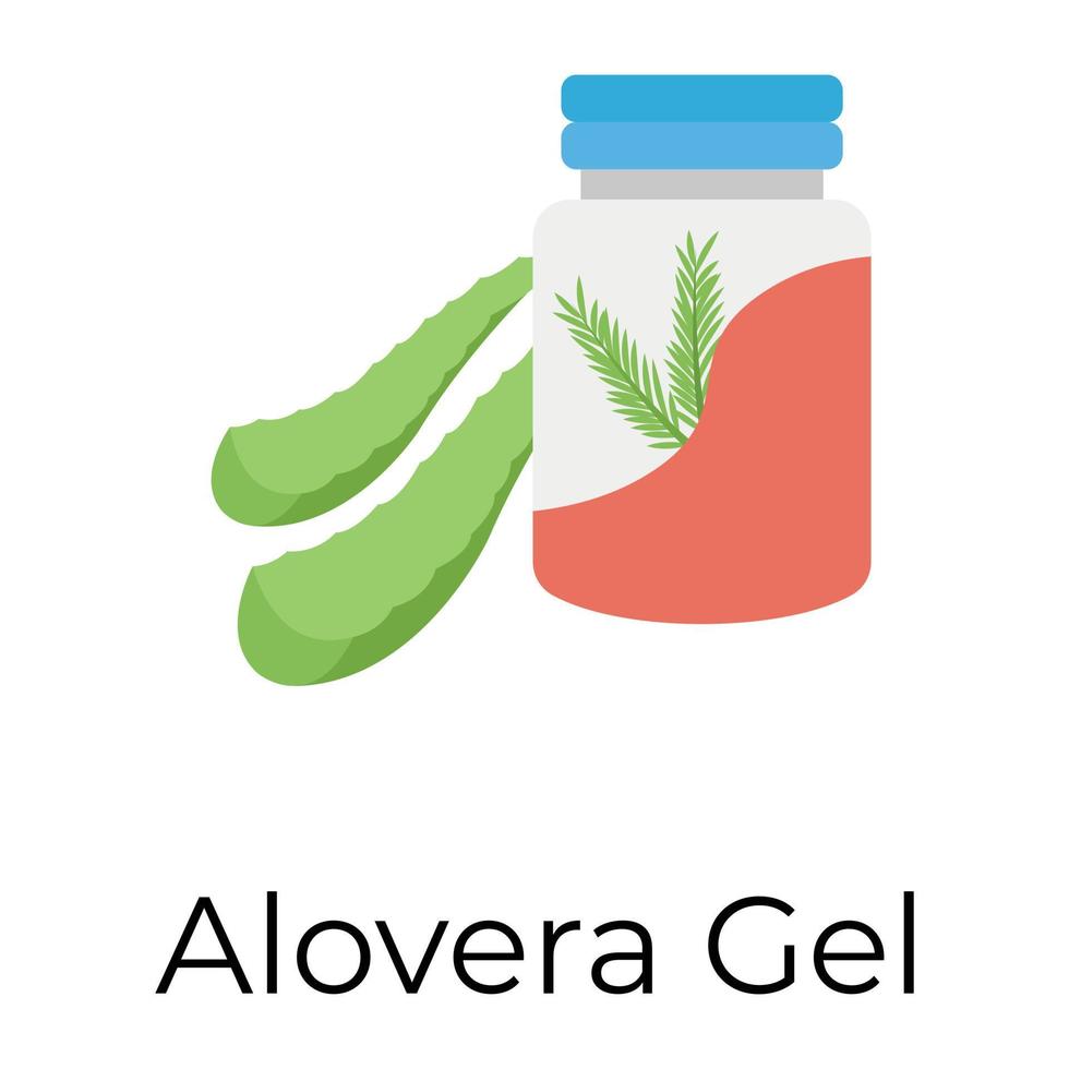 aloë vera gel vector