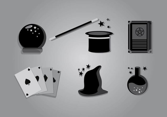 Magic stick vector pack