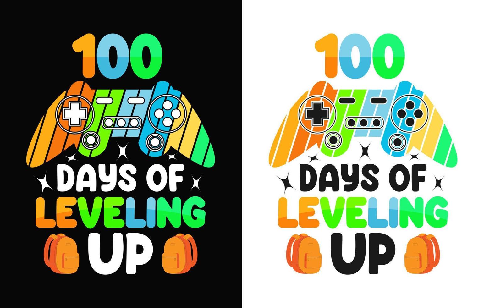 100ste dagen van school- t shirt, honderd dagen t overhemd ontwerp, 100 dagen van liefhebbend school, schommelen 100 dagen van school, 100 dagen van nivelleren omhoog, vector