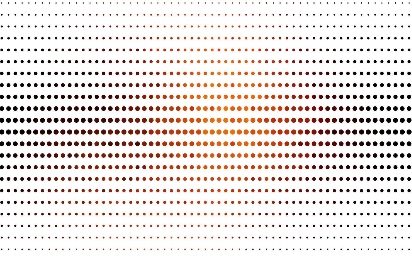 lichtgele, oranje vector achtergrond met stippen.