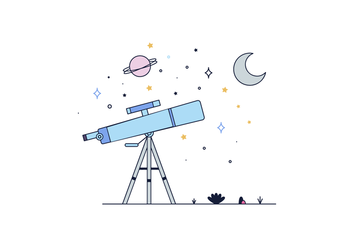 Gratis Telescope Vector