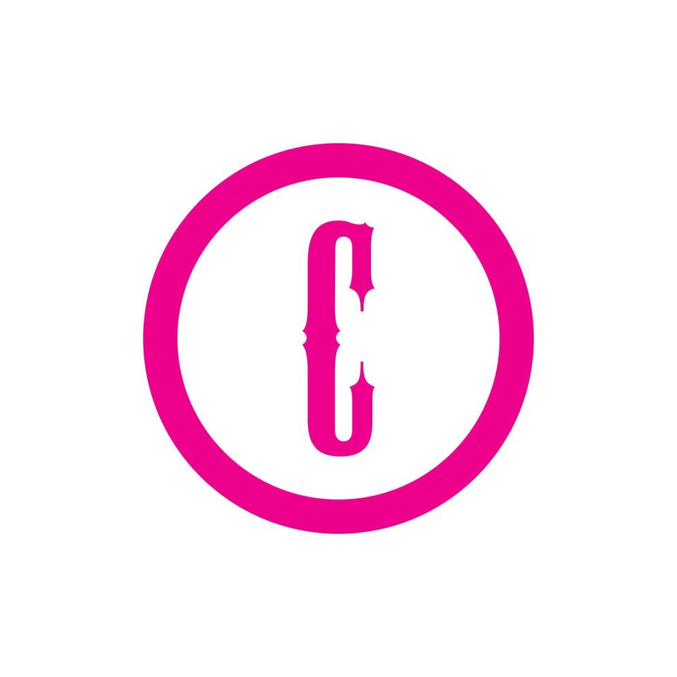 letter c logo sjabloon vector pictogram ontwerp