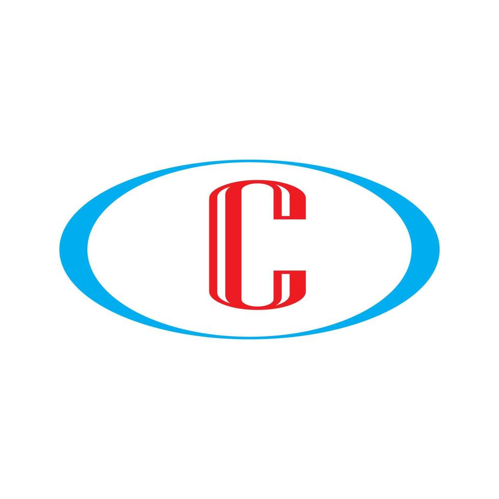 letter c logo sjabloon vector pictogram ontwerp