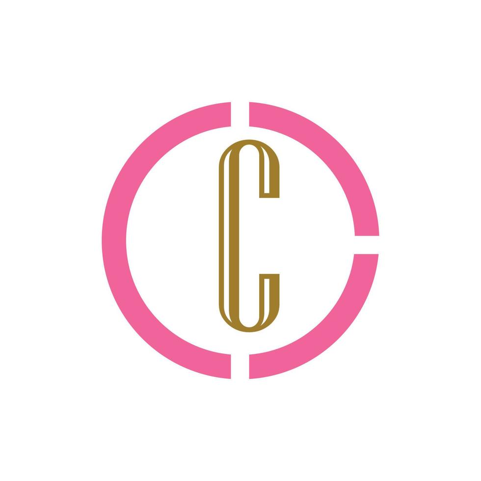 letter c logo sjabloon vector pictogram ontwerp