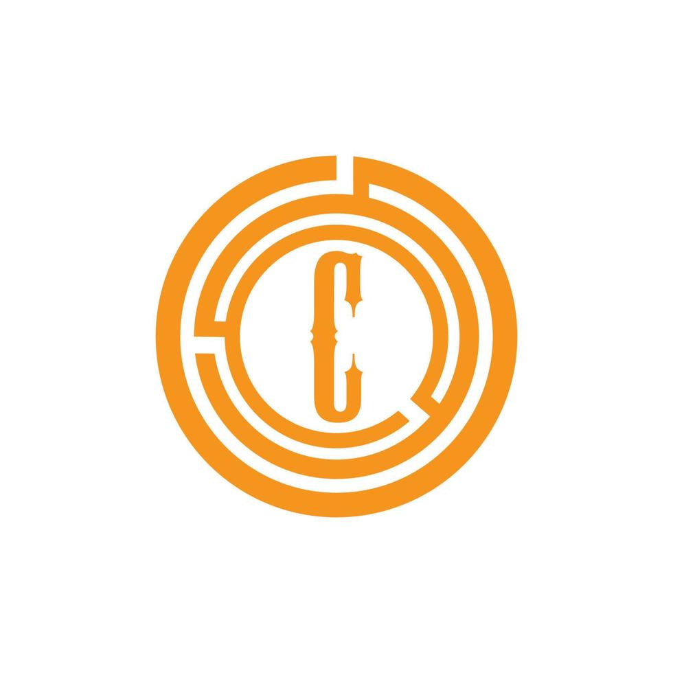 letter c logo sjabloon vector pictogram ontwerp