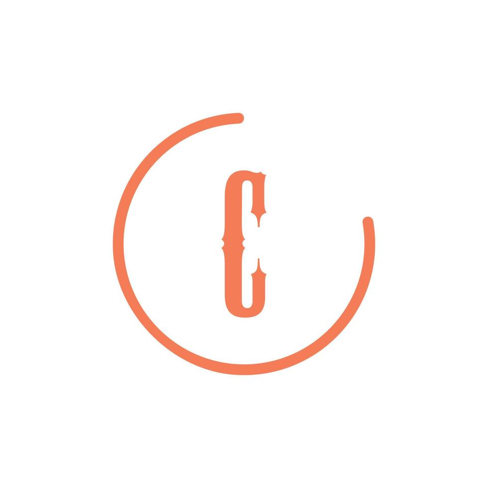 letter c logo sjabloon vector pictogram ontwerp