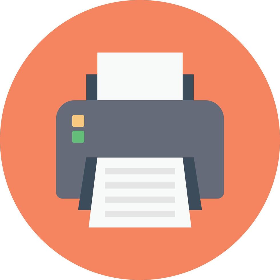 printer vectorillustratie op een background.premium kwaliteit symbolen.vector pictogrammen voor concept en grafisch ontwerp. vector