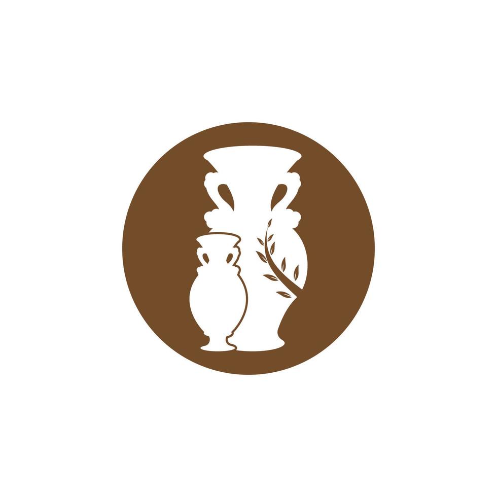 aardewerk workshop studio logo vector sjabloon