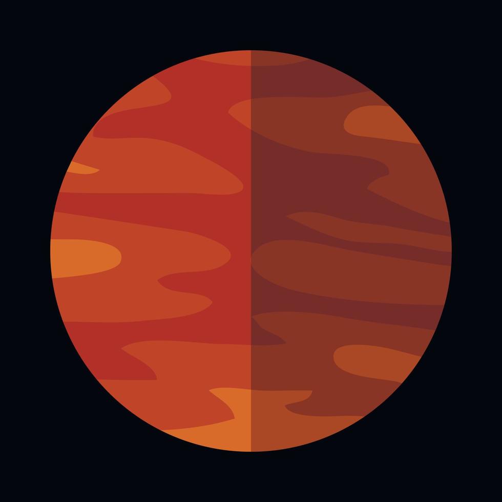 Saturnus planeet teken vector