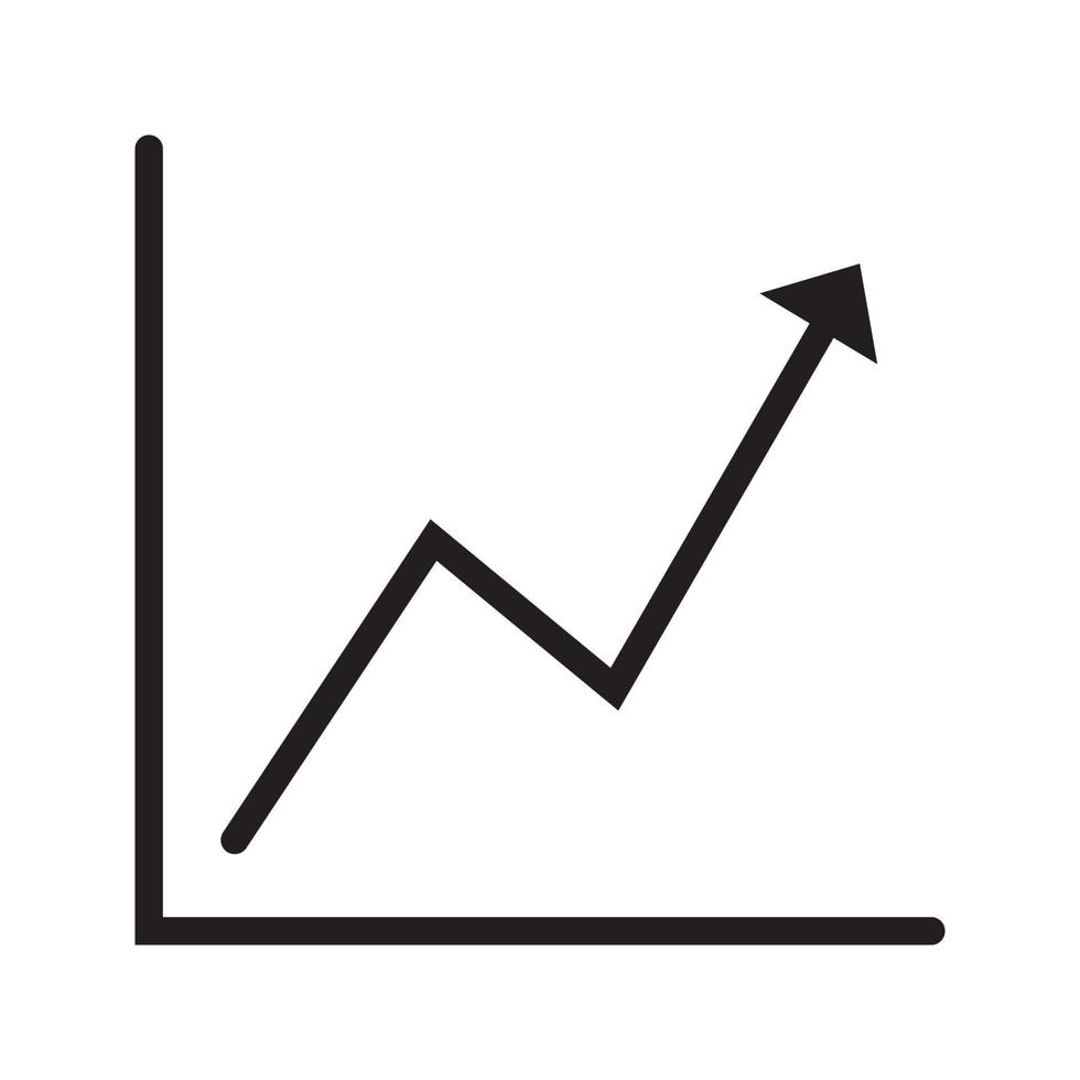 groei statistieken bedrijf icoon vector