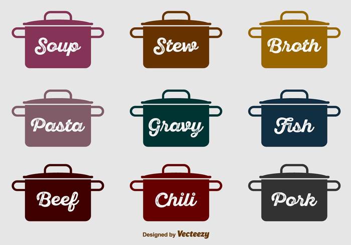 Kitchen Vector Icons