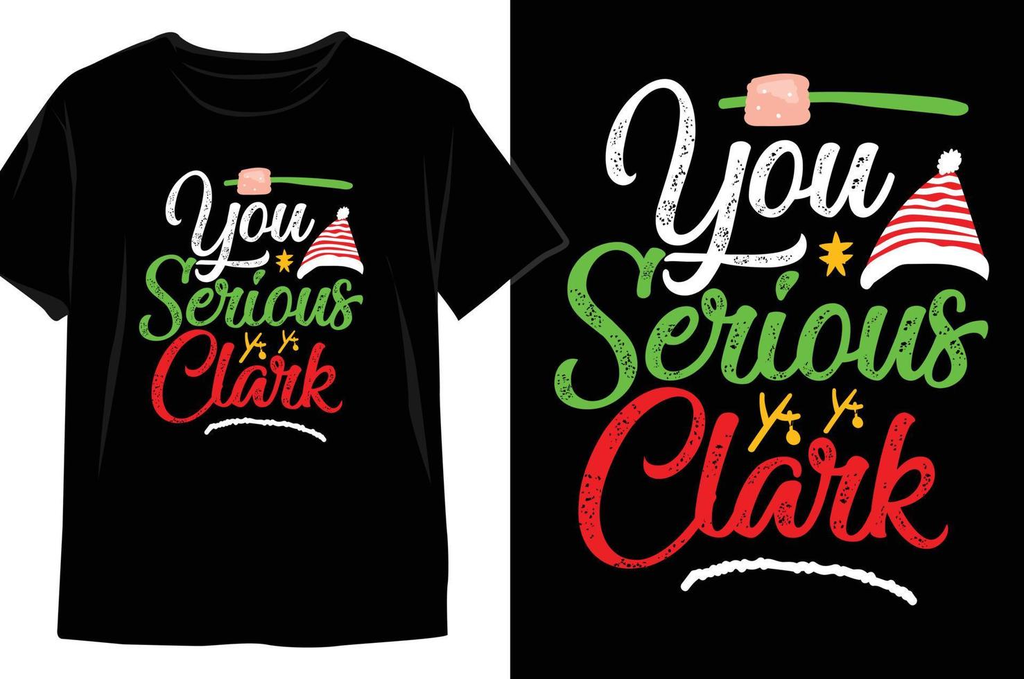 kerst t-shirt ontwerp vector