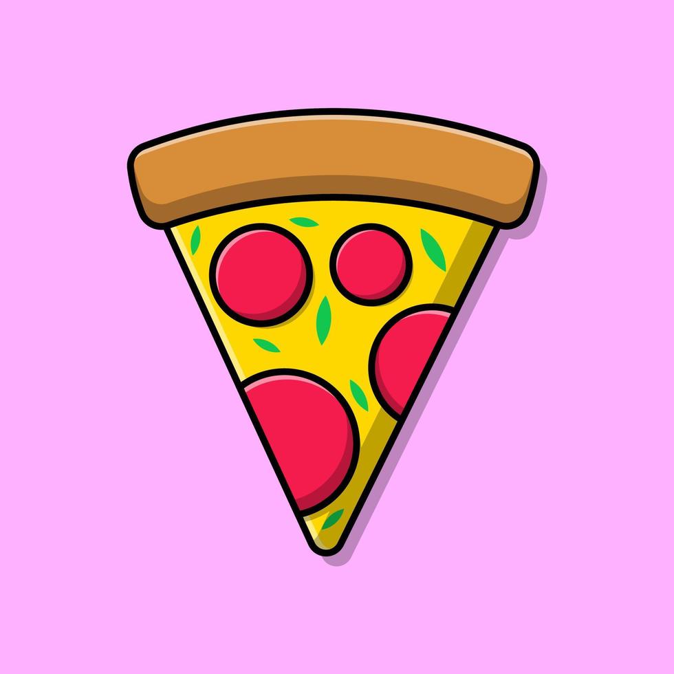 pizza plak tekenfilm vector pictogrammen illustratie. vlak tekenfilm concept. geschikt voor ieder creatief project.