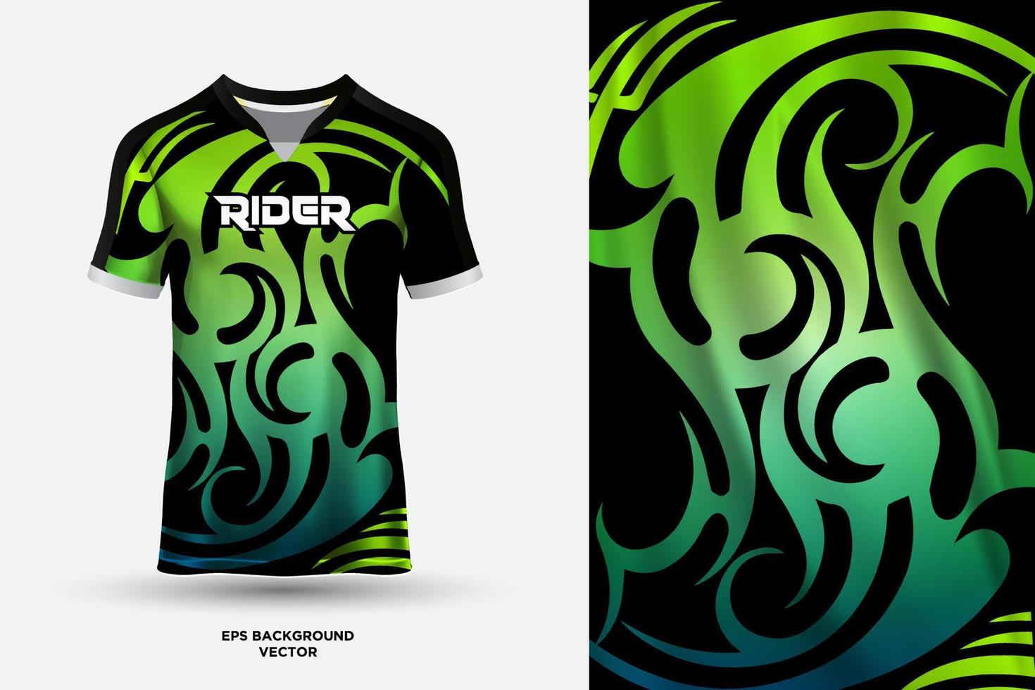 abstract sport- Jersey ontwerp sjabloon mockup vector