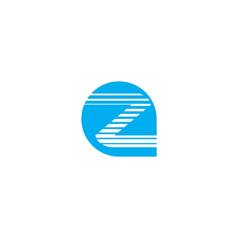 abstract logo icoon ontwerp sjabloon elementen met brief z vector